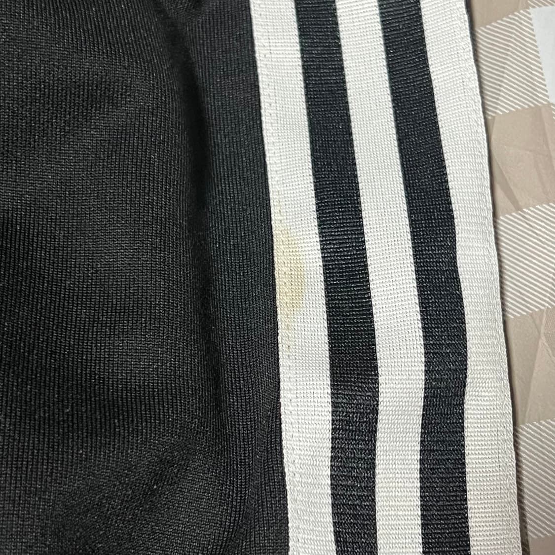 아디다스 여성 져지 블랙 160 트랙탑 삼선 집업 검정 Y2K 상품이미지2