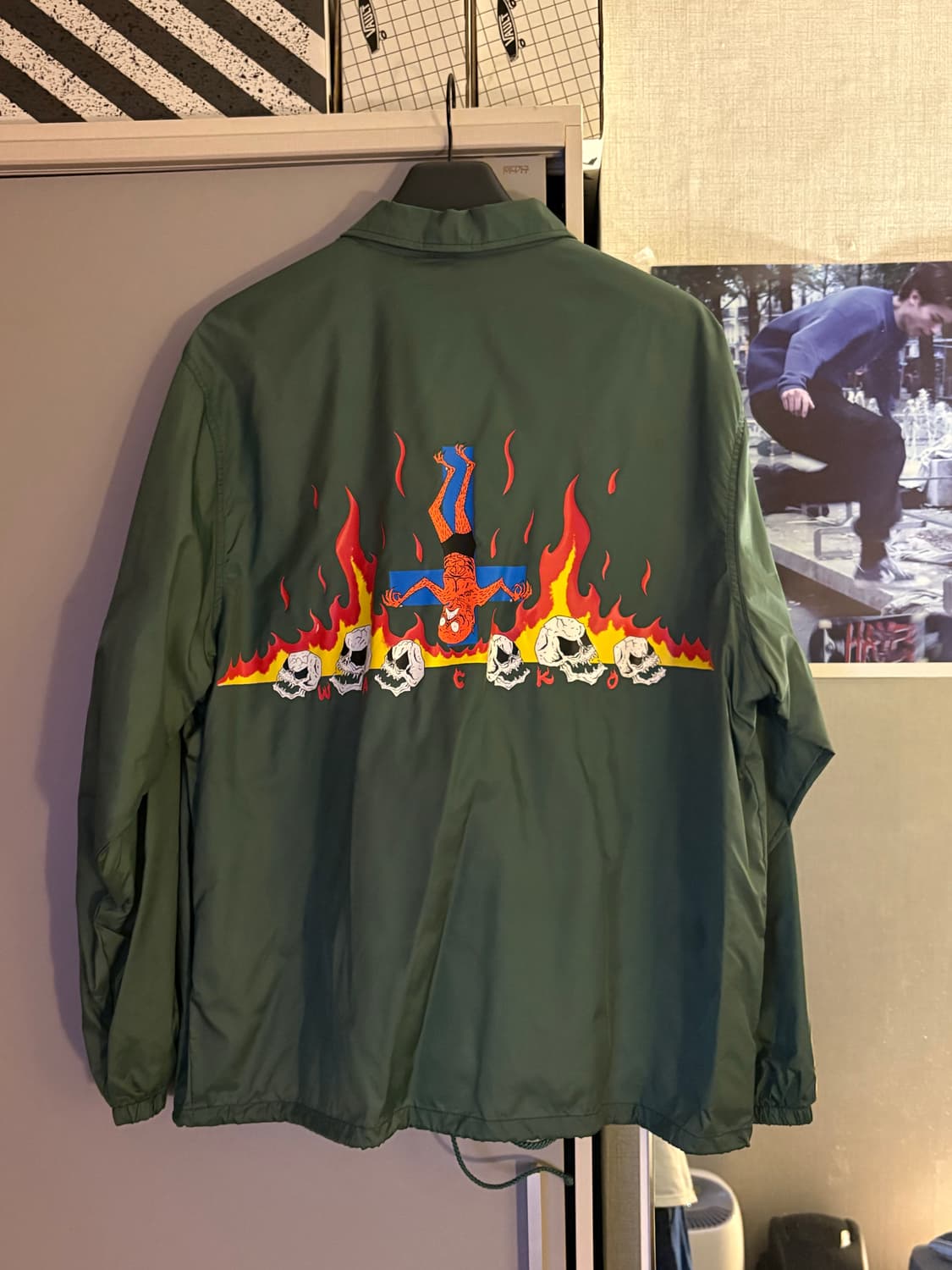 와코마리아 넥페이스 코치자켓 상품이미지2