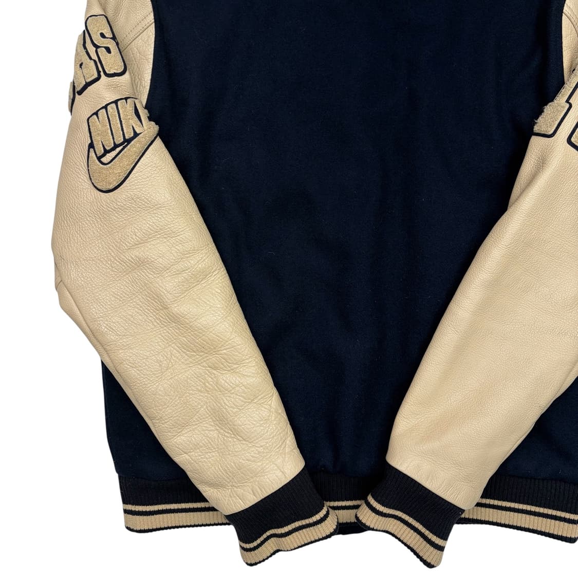 나이키 NSW 디스트로이어 레더 울 바시티 자켓 L 상품이미지6