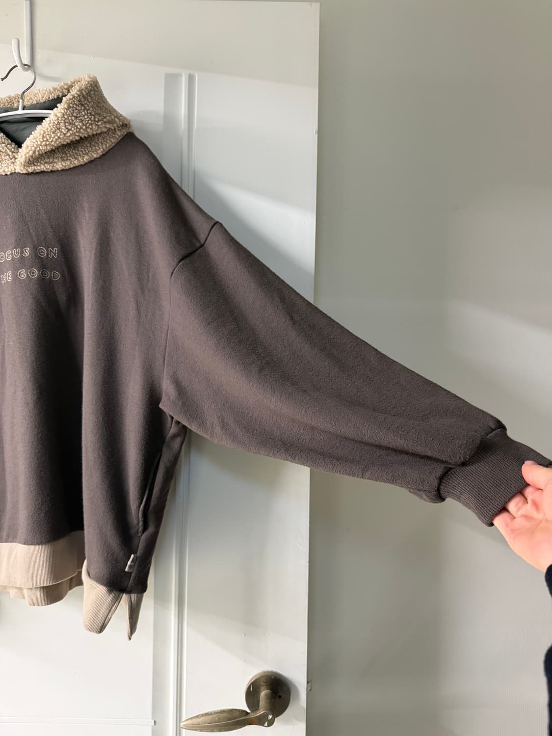 일본빈티지 모리 보아후드 후드스웻 상품이미지7