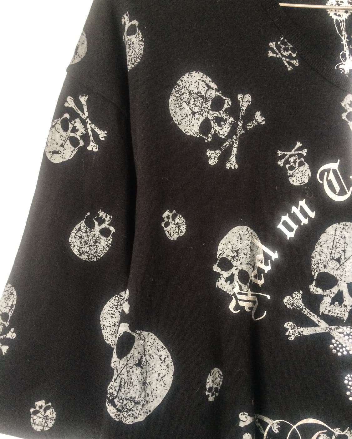 Skull pattern t shirt 상품이미지4