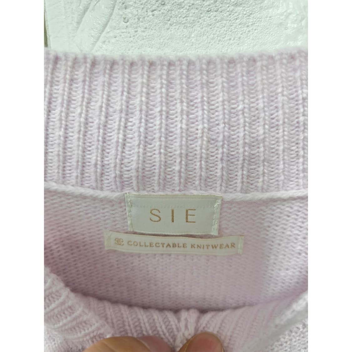 택포// 시에 SIE 핑크 니트 스웨터 L  상품이미지2