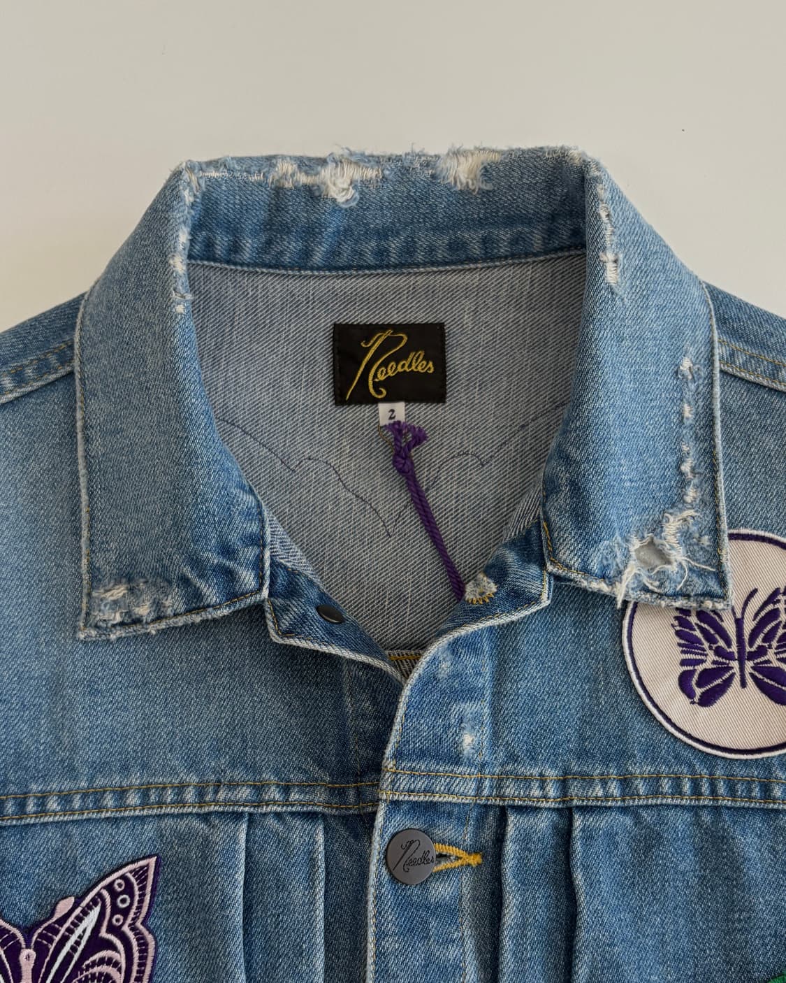 (새상품)[2]니들스 어소티드 패치 데님 자켓 인디고 상품이미지6