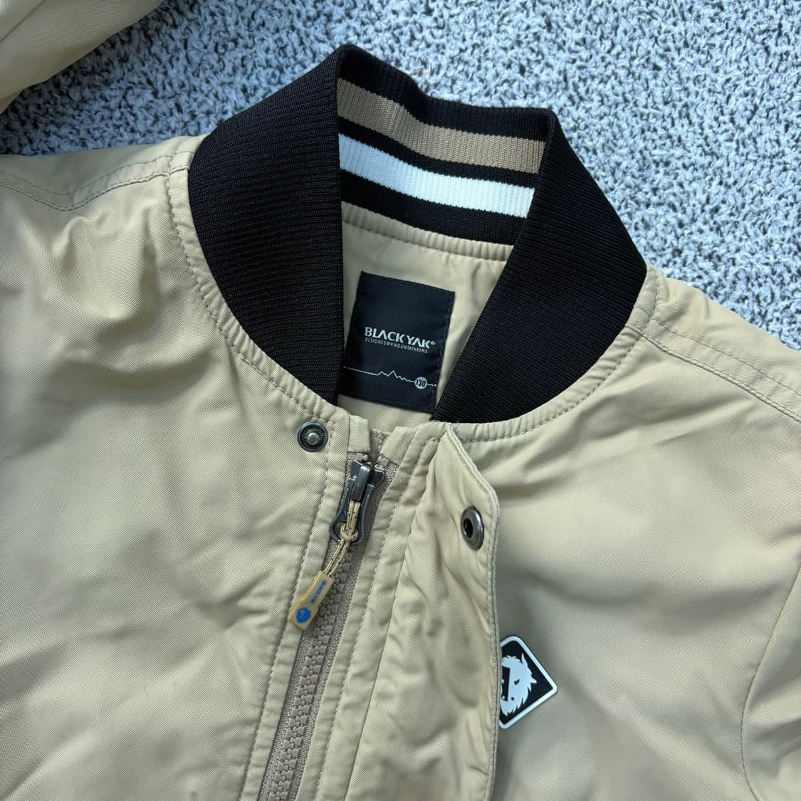 130 블랙야크 키즈 봄버 자켓 0413J 상품이미지3