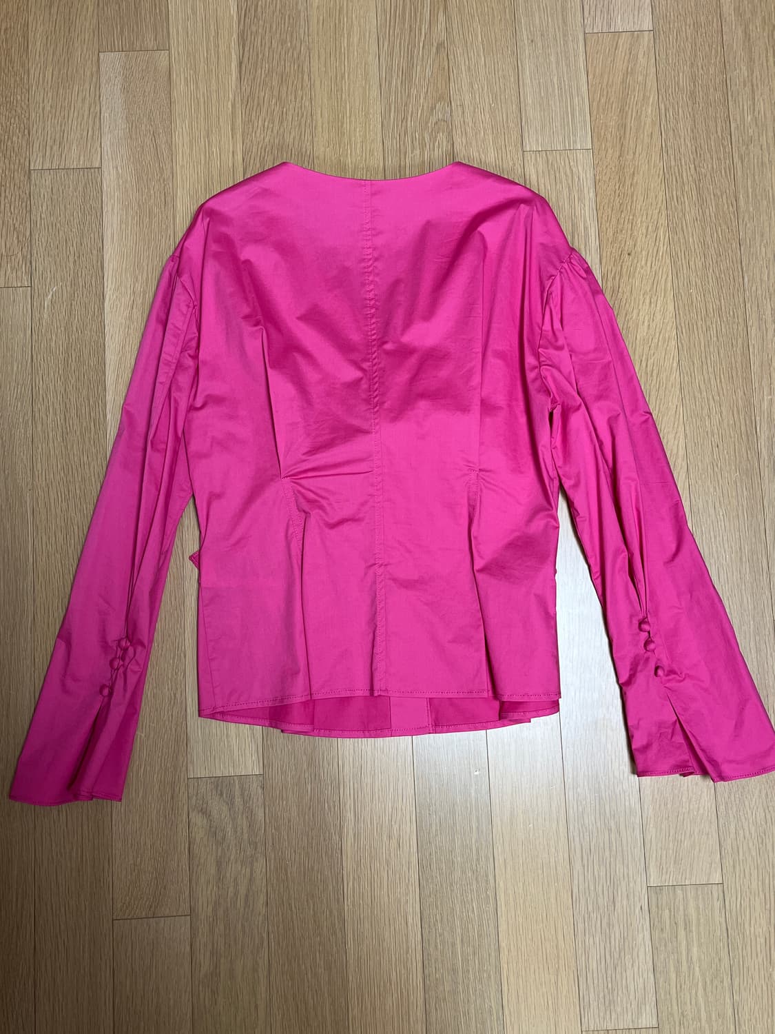 럭키슈에뜨 JDC 핑크리본 블라우스 상품이미지2