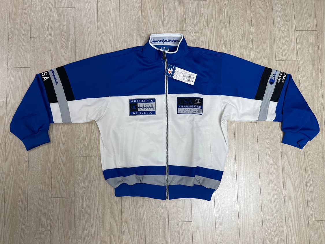 챔피온 90s USA 올드 트랙탑 져지 셋업 Champion OLD 상품이미지2