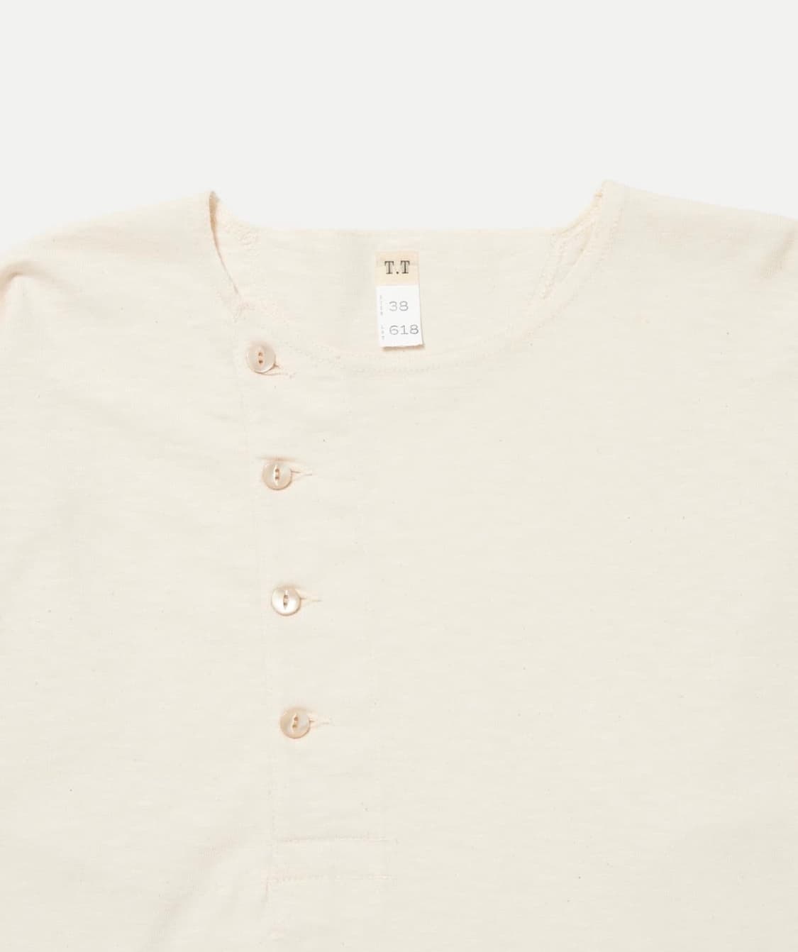 타이가타카하시 사선 헨리넥 셔츠 상품이미지3