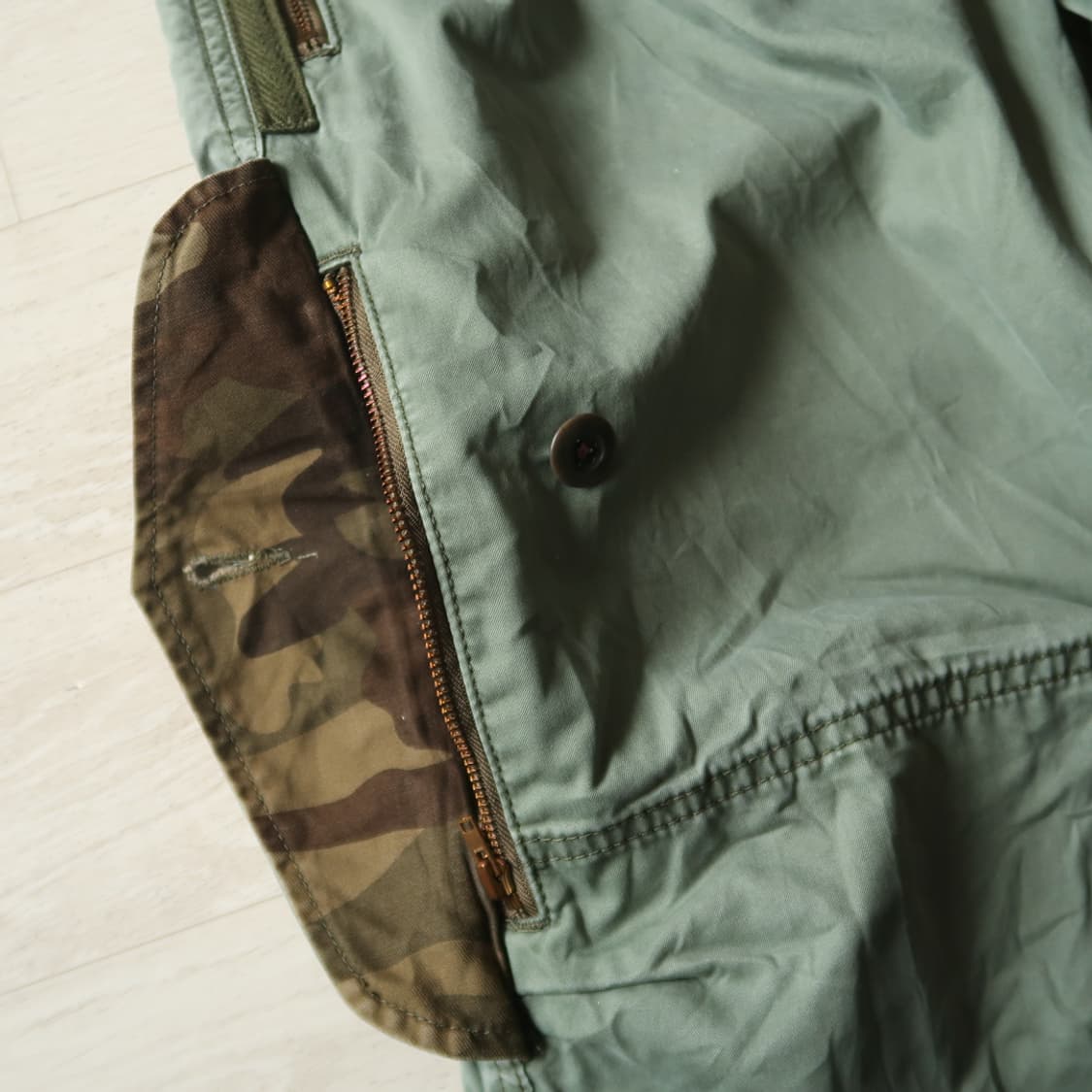 스틸 바이 핸드 올리브 멀티 포켓 팬츠 상품이미지8