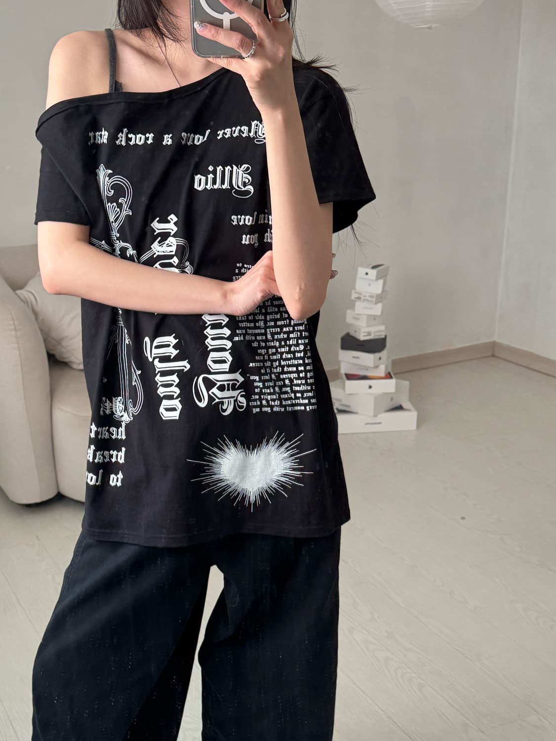 일리고 원숄더 반팔 상품이미지4