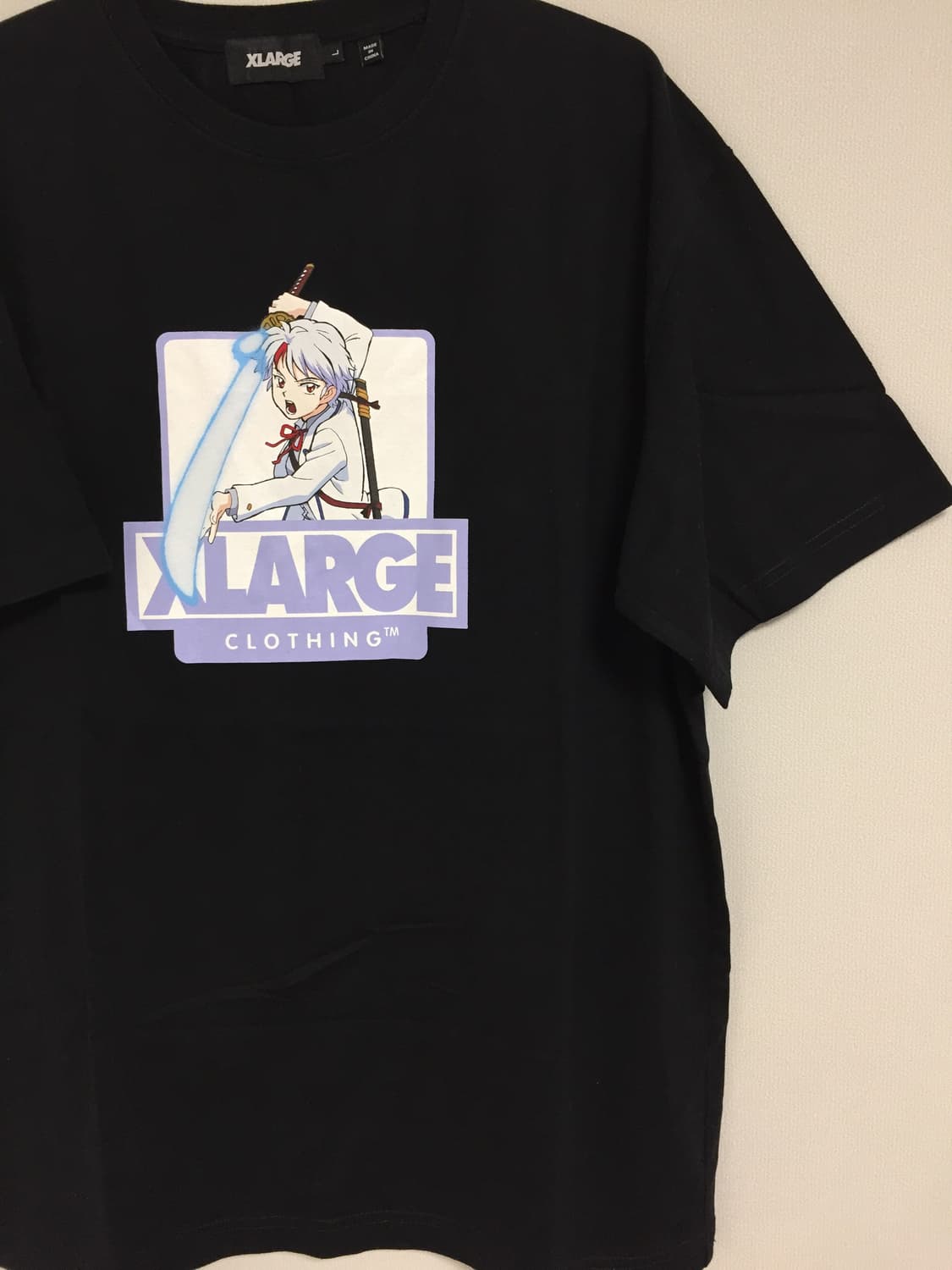 XLARGE × 이누야샤 셋쇼마루 반팔티 L 상품이미지2