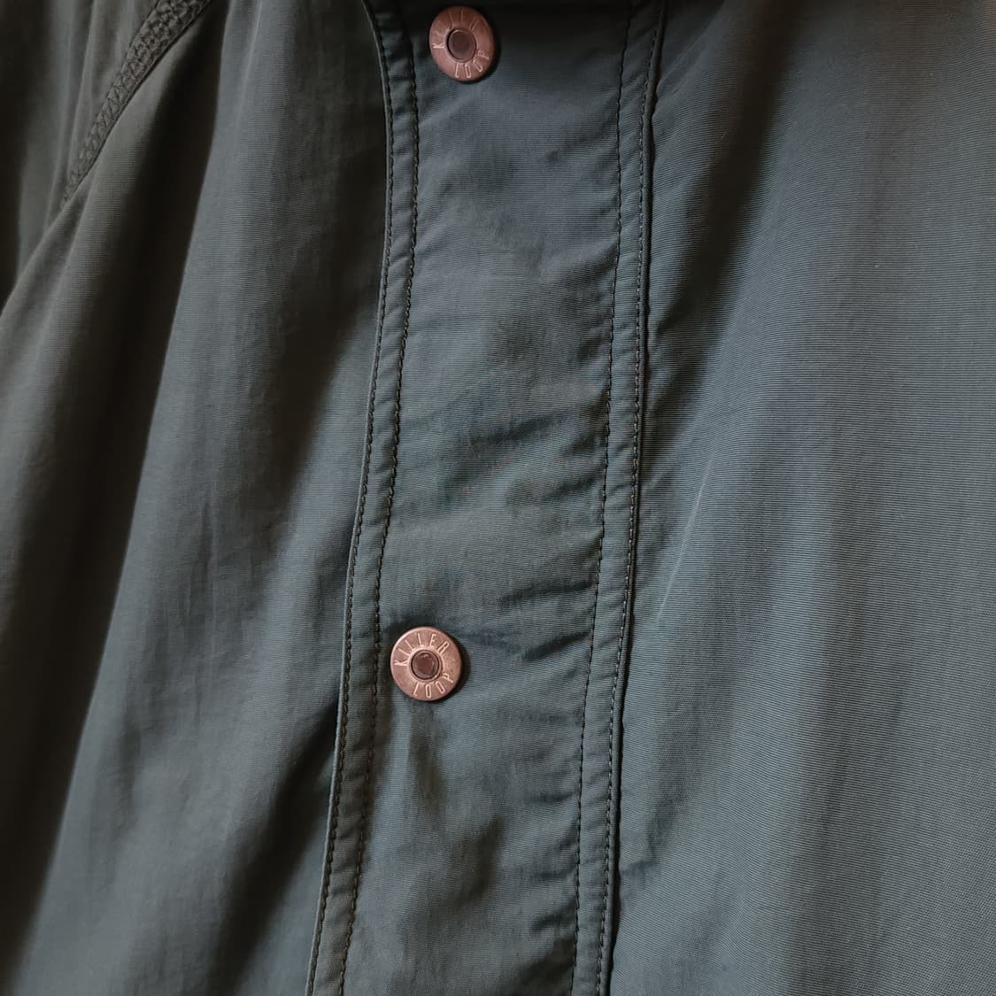 90s 킬러루프 아노락 자켓 소가죽 트리밍 풀오버 스노우보드 자켓 L 상품이미지5