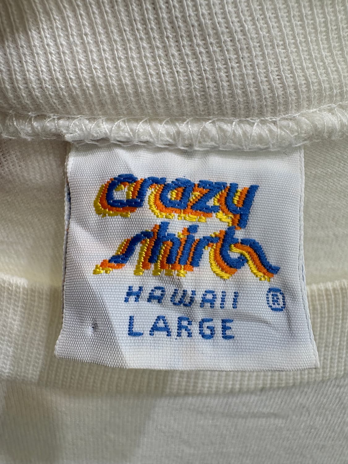 90's CRAZY SHIRT (Made in USA) 반팔티셔츠 상품이미지8