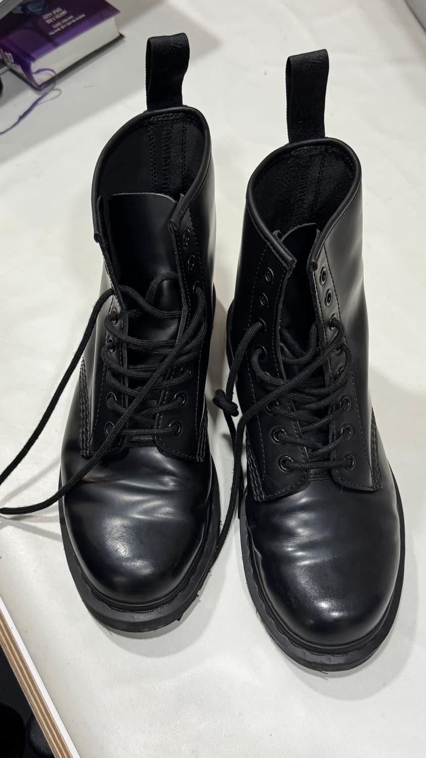 닥터마틴 1460 모노 스무스 레더 블랙(270) 상품이미지3