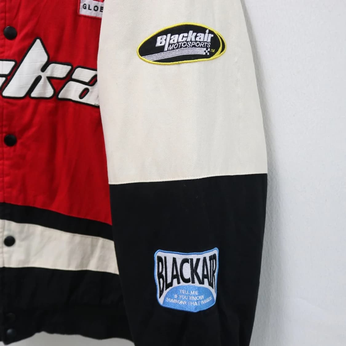 BLACK AIR Y2K 로고 자수 점퍼 60404 상품이미지7