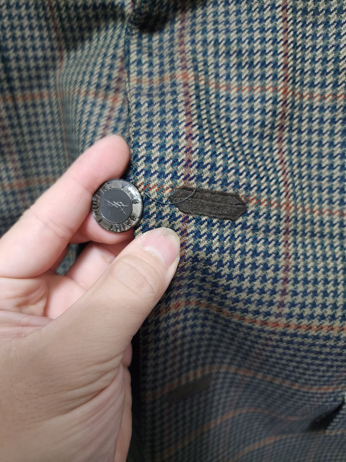 YSL 입생로랑 체크패턴 블레이저  상품이미지4