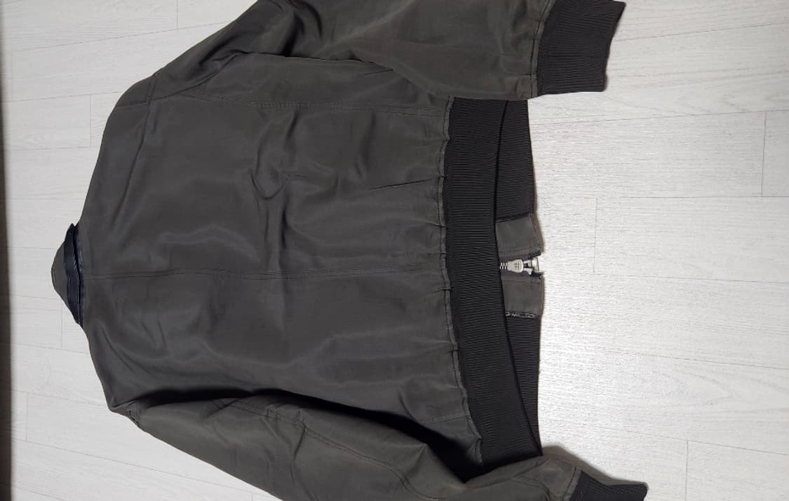 톰포드 실크 코튼 헤링턴 자켓 카키 56 상품이미지2