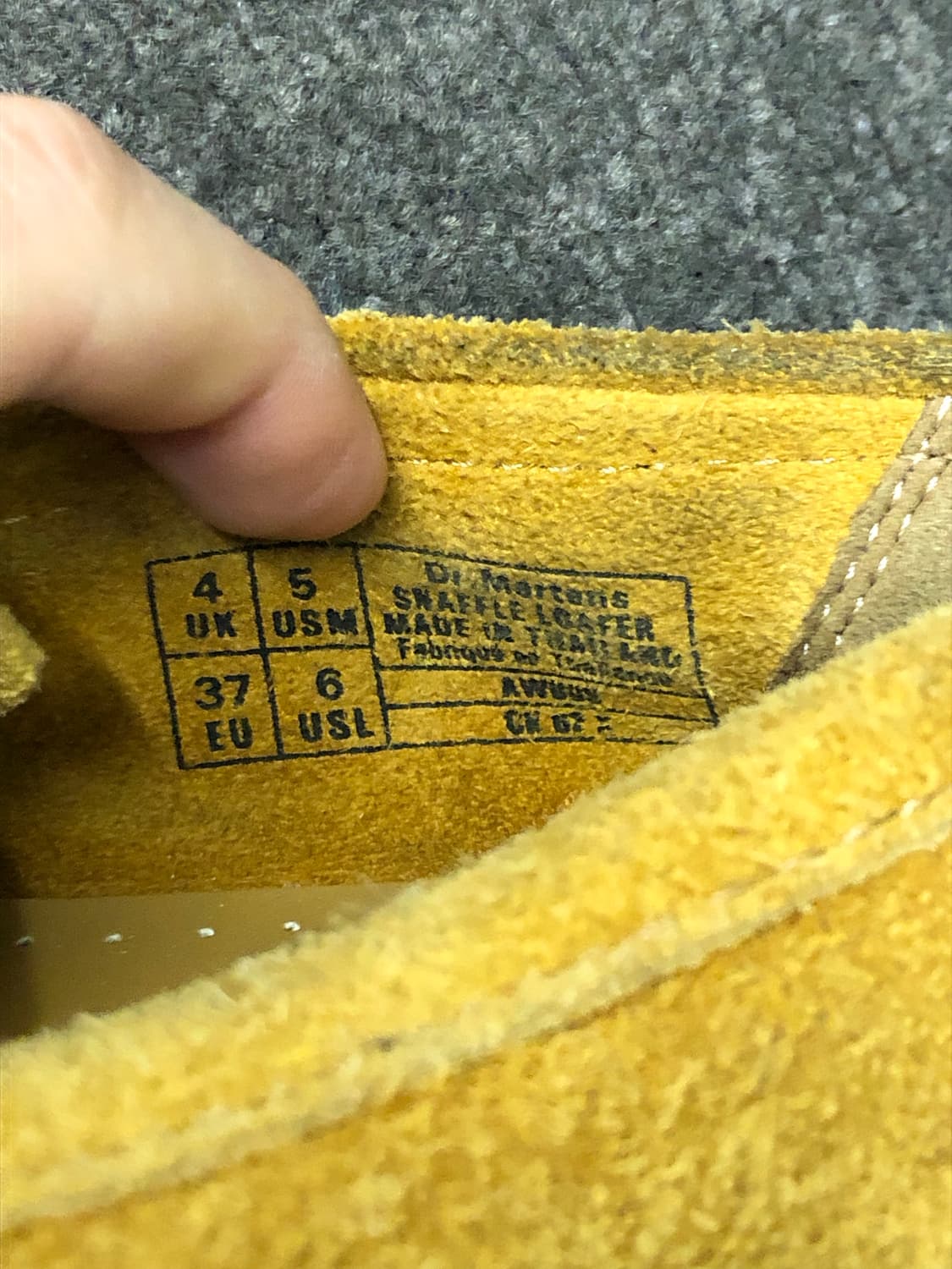 닥터마틴 아드리안 스너플 스웨이드 로퍼 상품이미지5