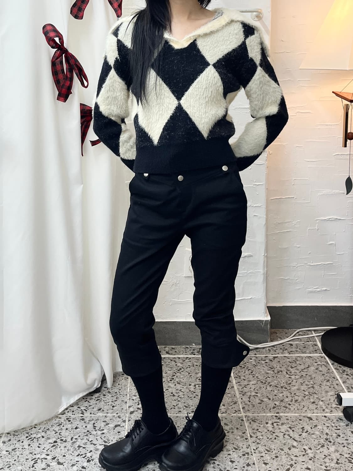 diamond knit 상품이미지3