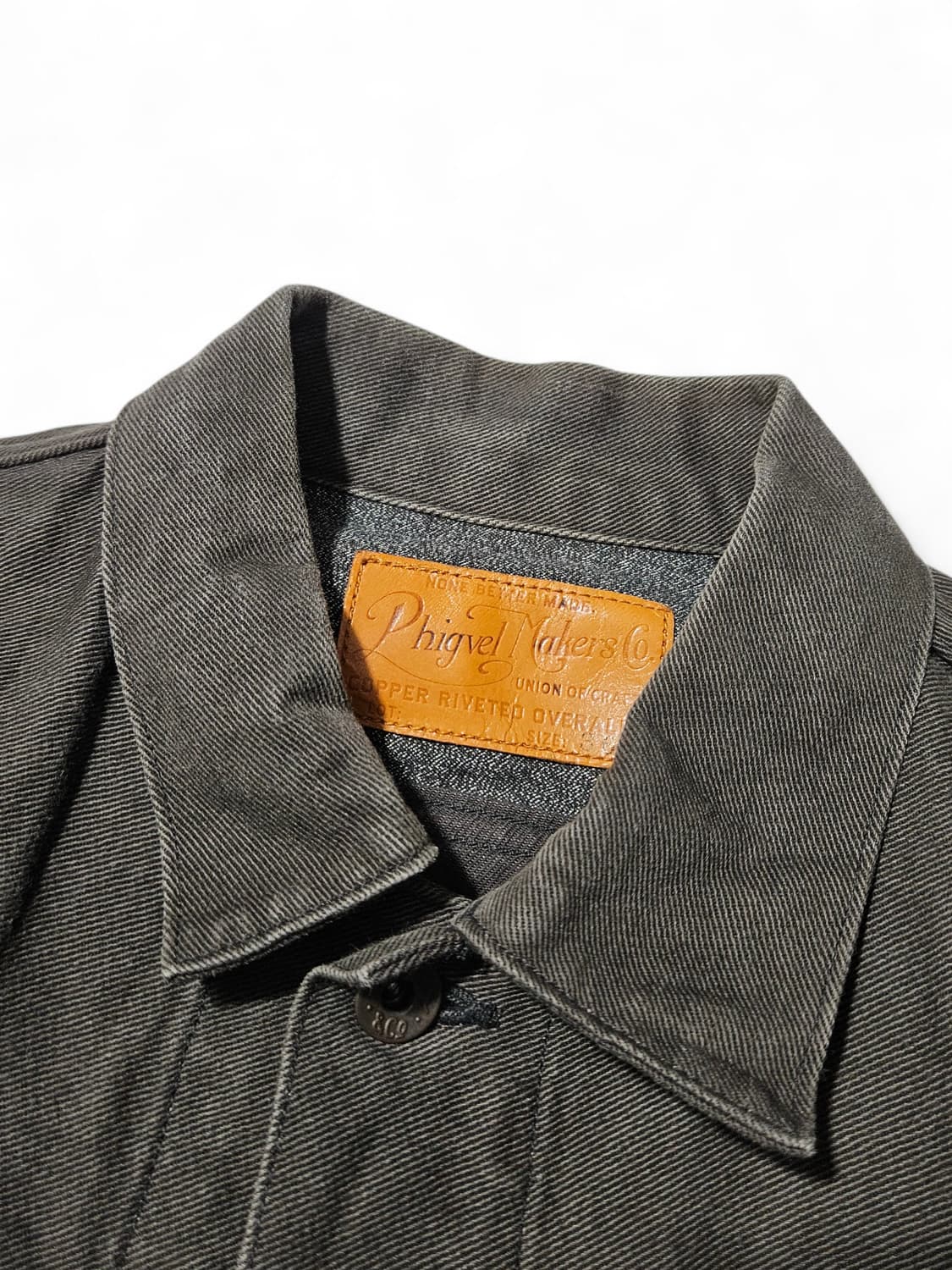 피그벨 메이커스 1세대 트러커 자켓 빈티지 지쟌 36 상품이미지3