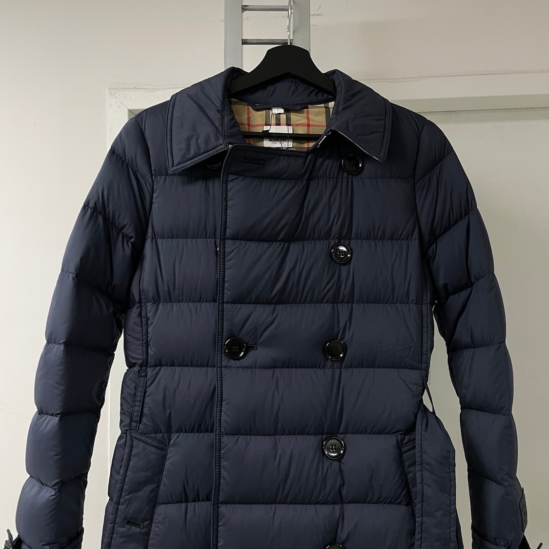버버리 롱패딩 네이비 S(W) 상품이미지2