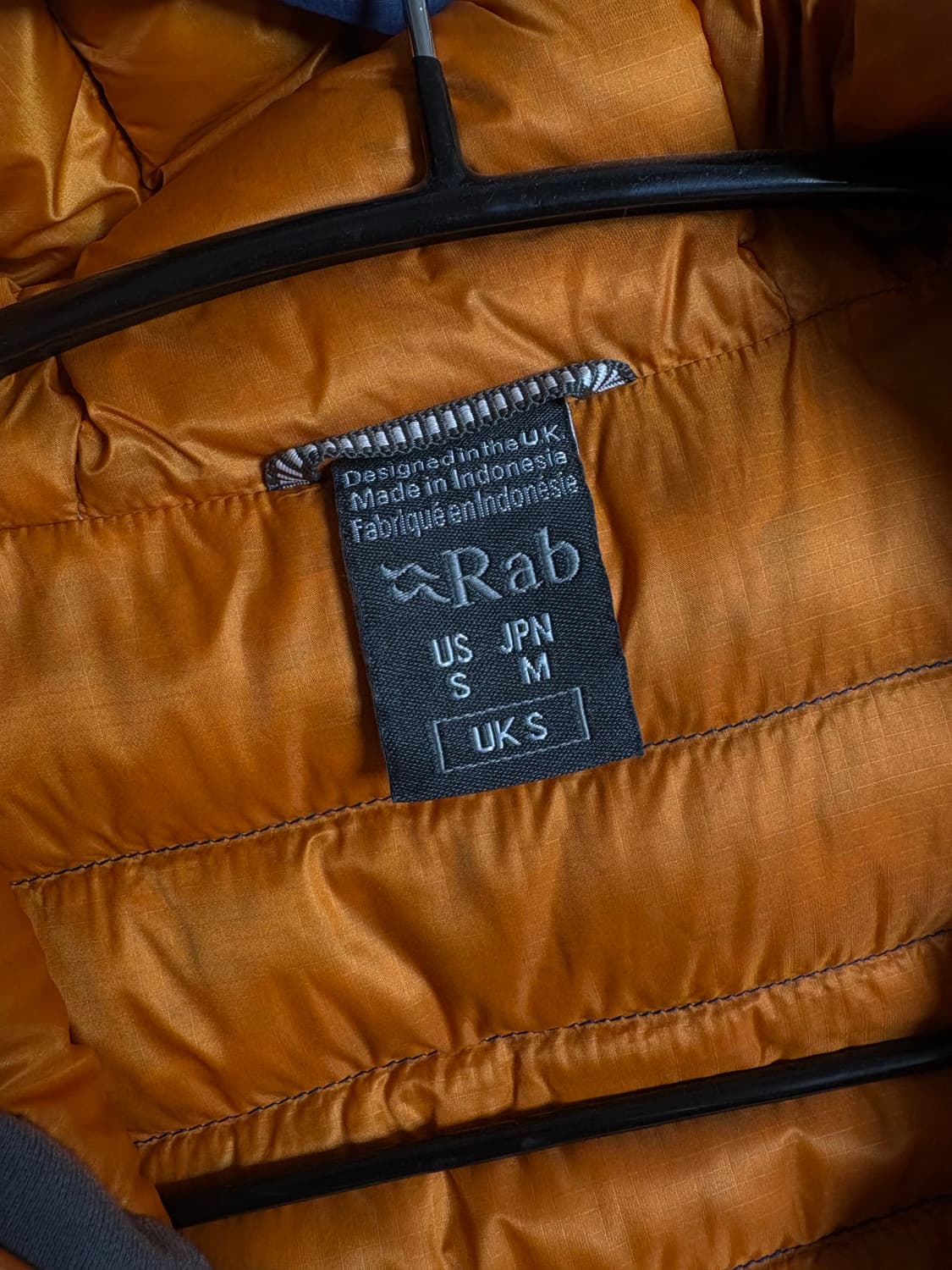 Rab 마이크로라이트 알파인 자켓 딥 잉크 마멀레이드 상품이미지3