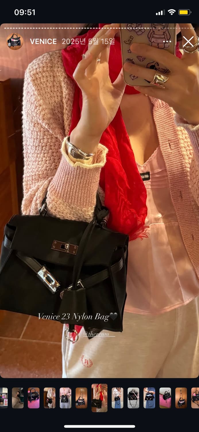 더름 나일론 베니스백 the reum  상품이미지3