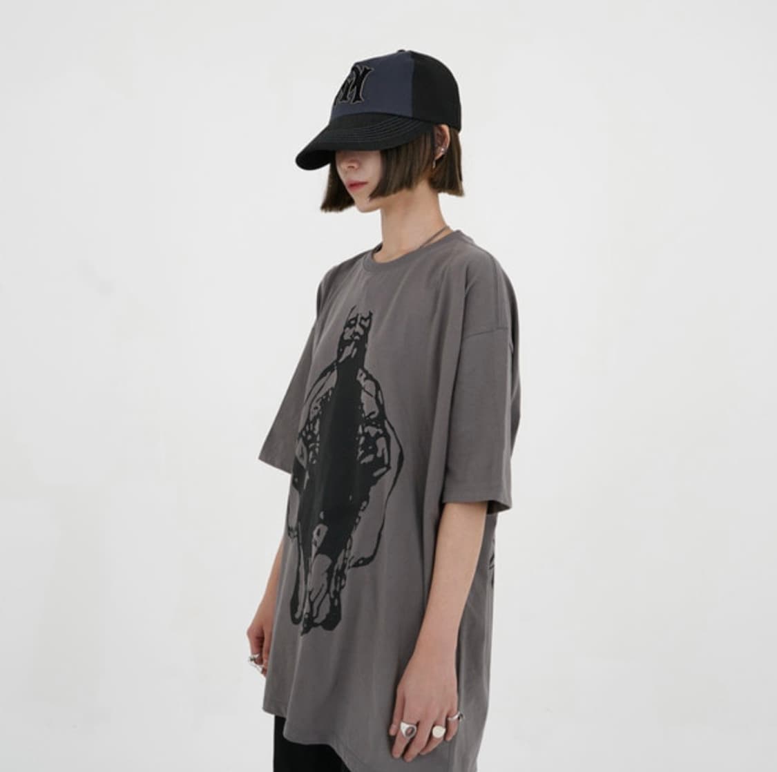 MPQ 빅 바이저 대두용 볼캡 - 네이비 상품이미지7