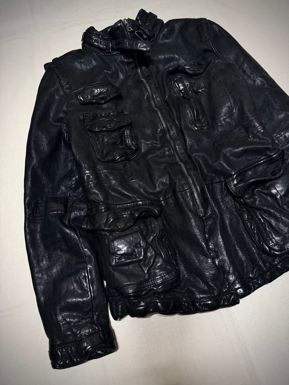 Neil barrett Buffalo Leather jacket 상품이미지3