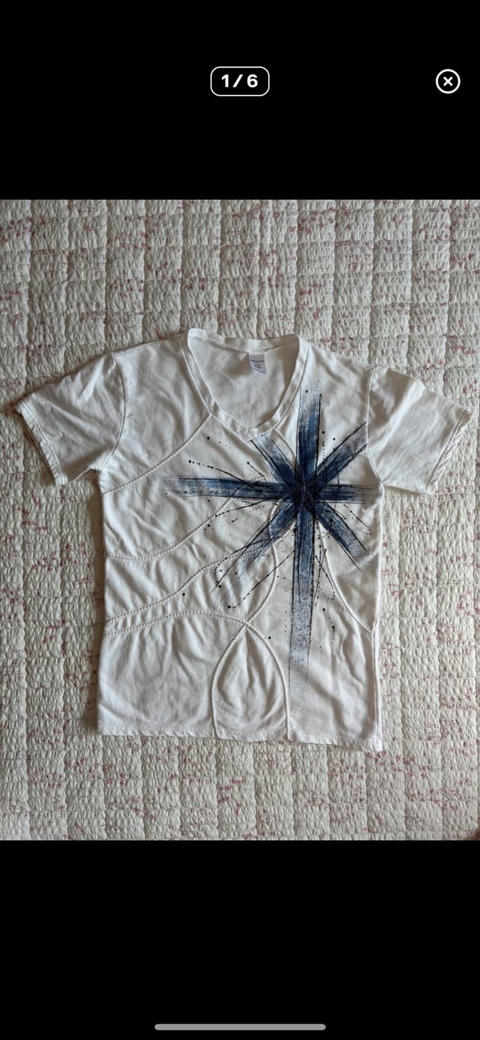 Rope blue tee 반팔티셔츠 상품이미지1