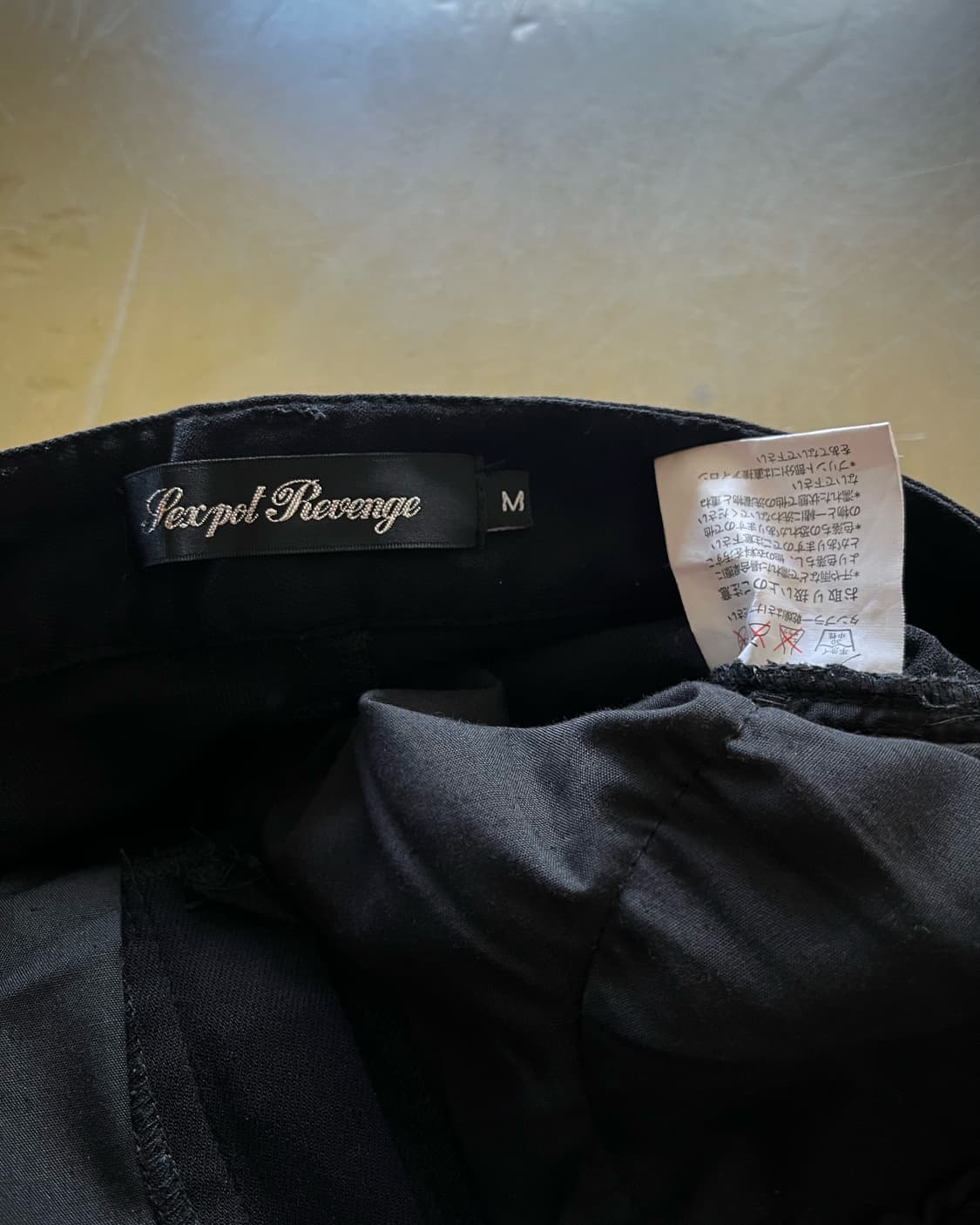 00s Sex Pot ReVeNGe Black Panel Jeans 상품이미지6