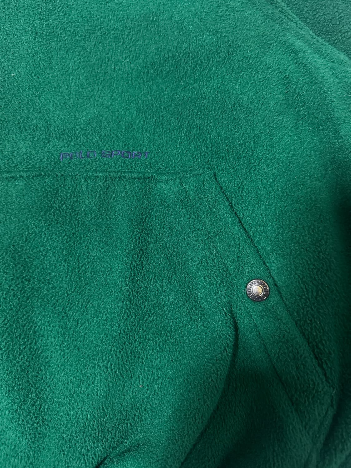 90s usa 폴로 스포츠 폴라텍 플리스 스윙톱 자켓 상품이미지3