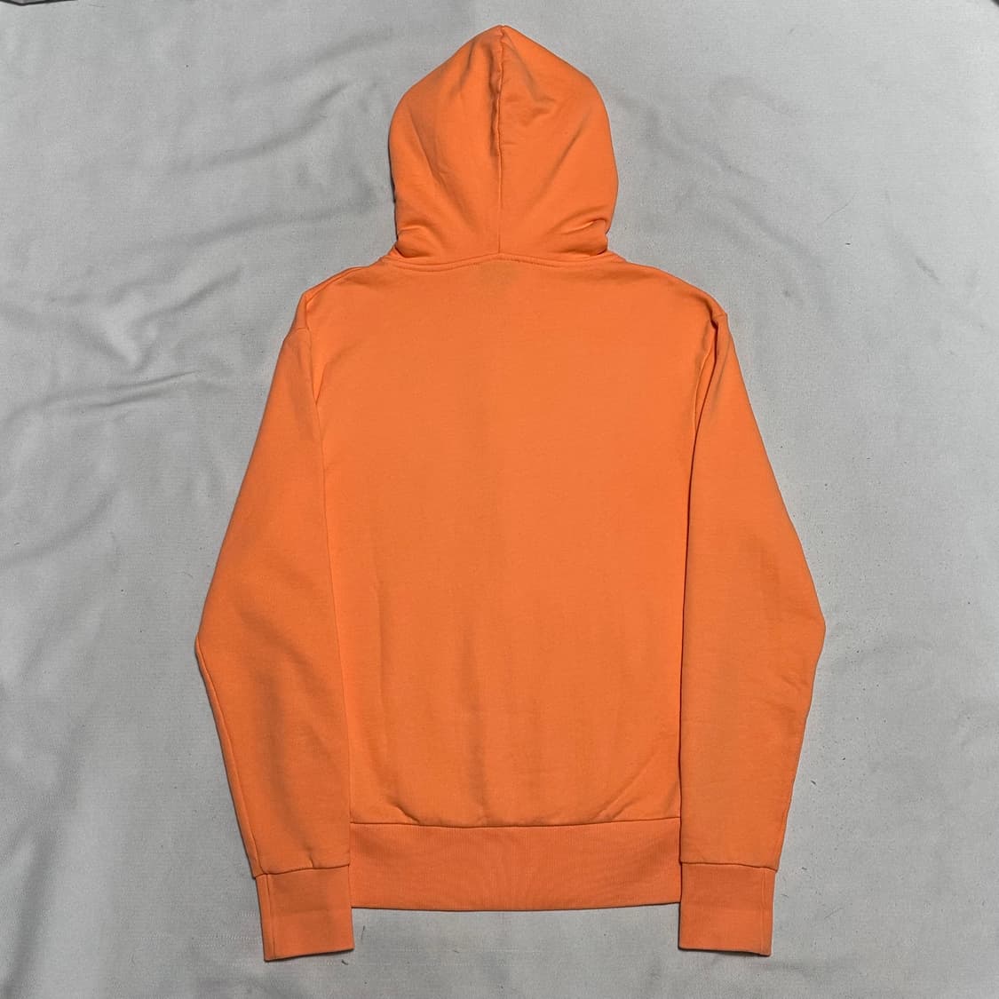 S 메종 키츠네 더블 폭스 헤드 오렌지 후드티 상품이미지3