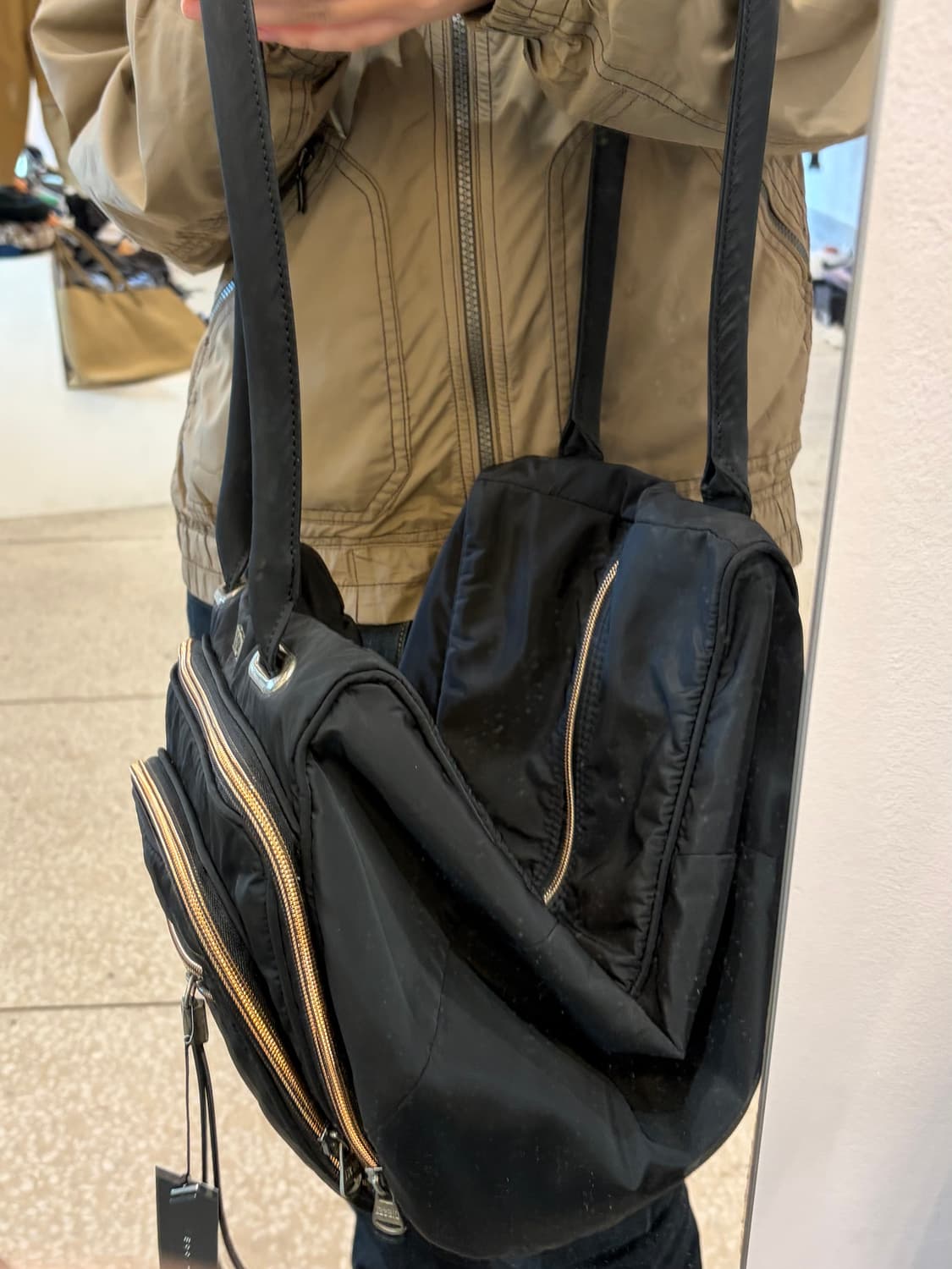 diesel padded nylon Shoulder bag 상품이미지3