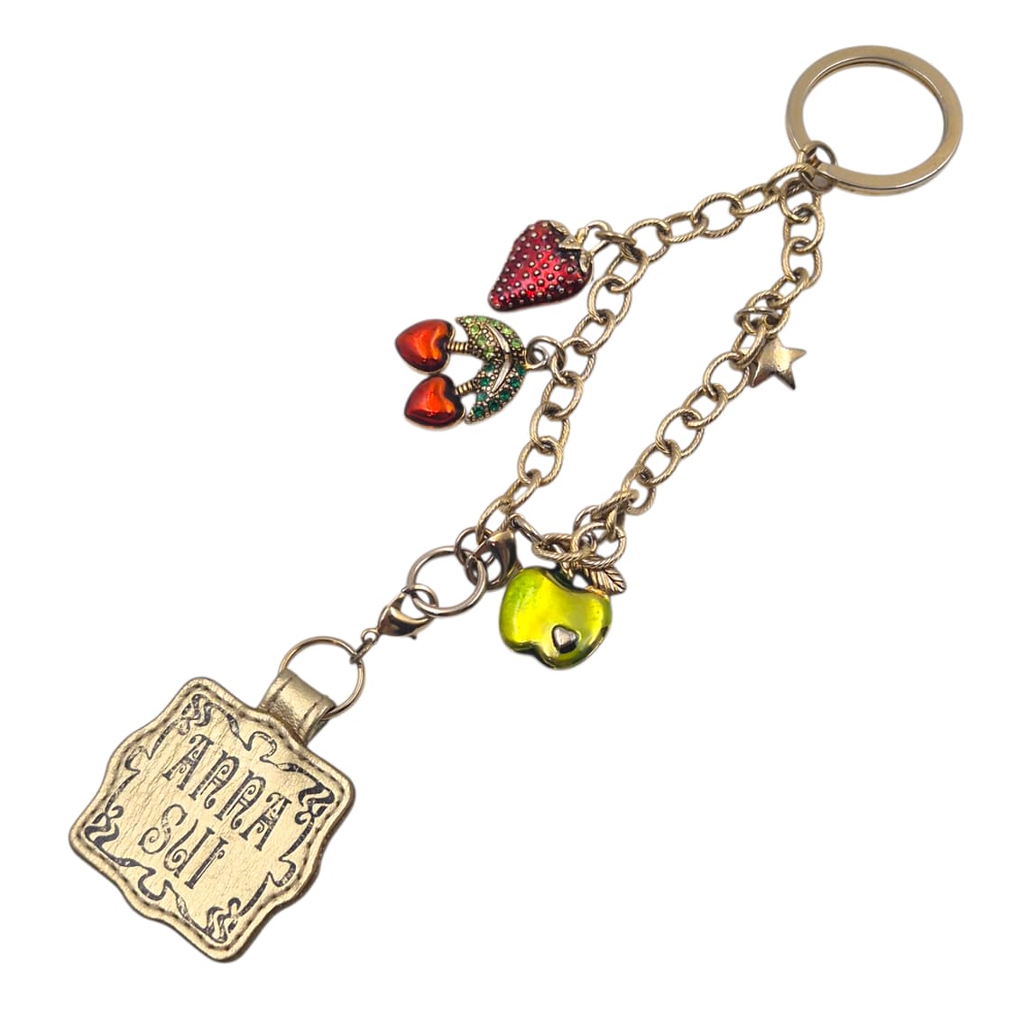 06s 안나수이 과일 레이어드 레더 키링 상품이미지2