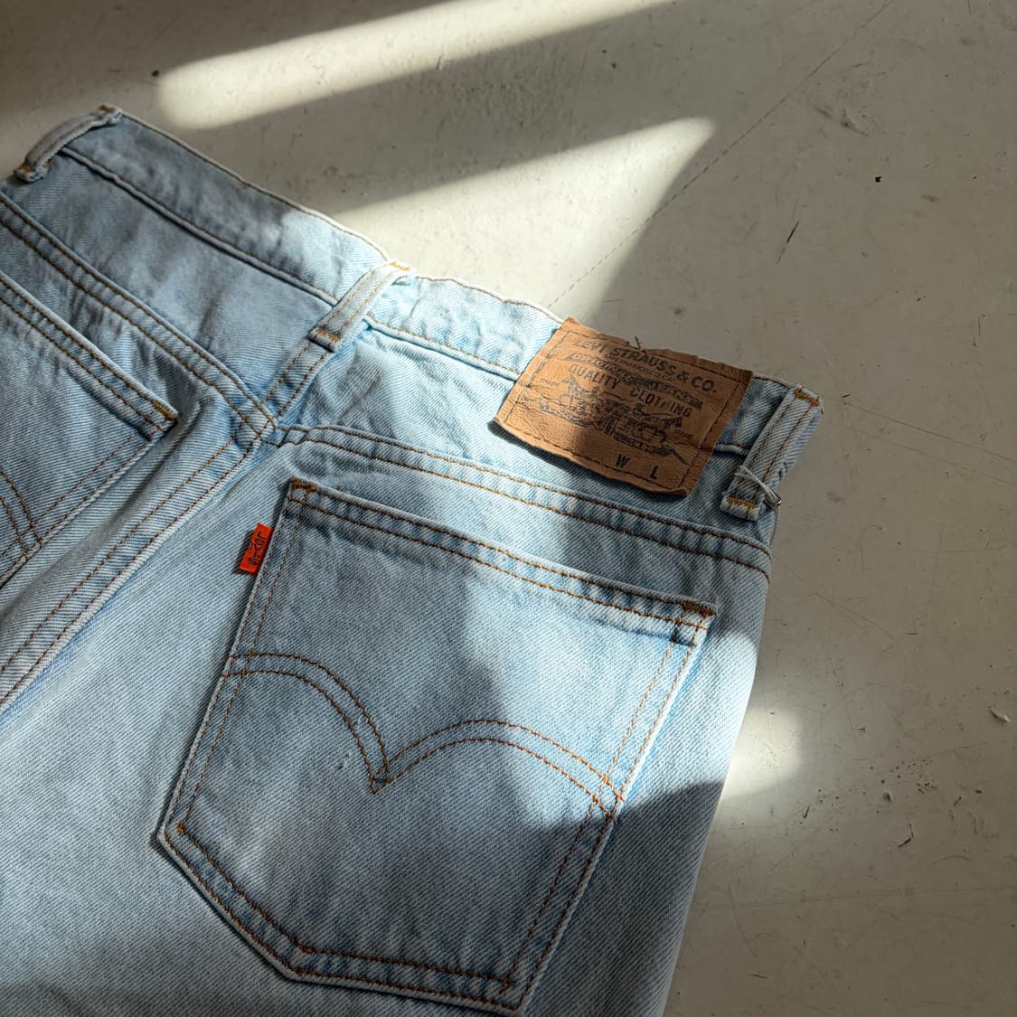 리바이스 빈티지 오렌지탭 데님팬츠 30 상품이미지9