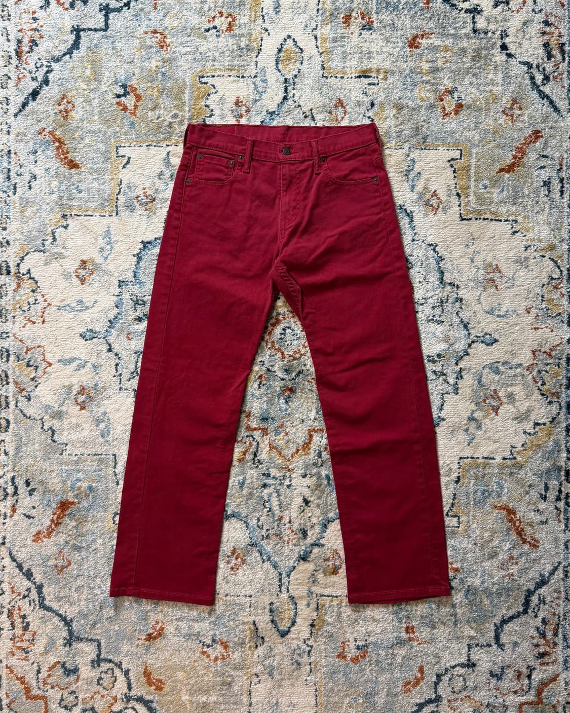 리바이스 569 화이트탭 레드 데님팬츠 [SE-211] 상품이미지3