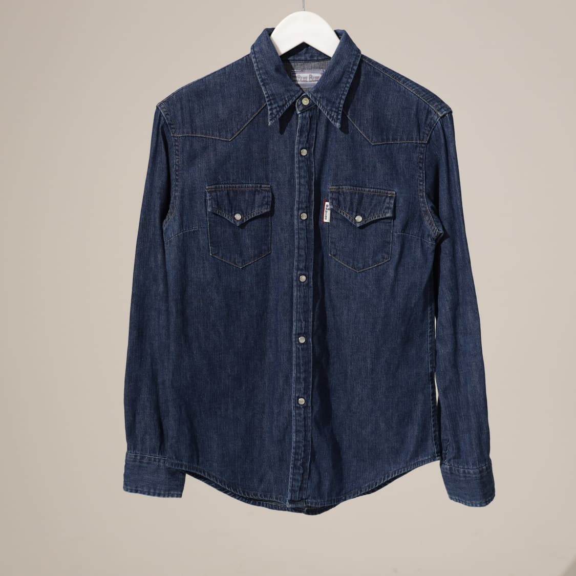 블루블루 인디고 웨스턴 데님셔츠 상품이미지2