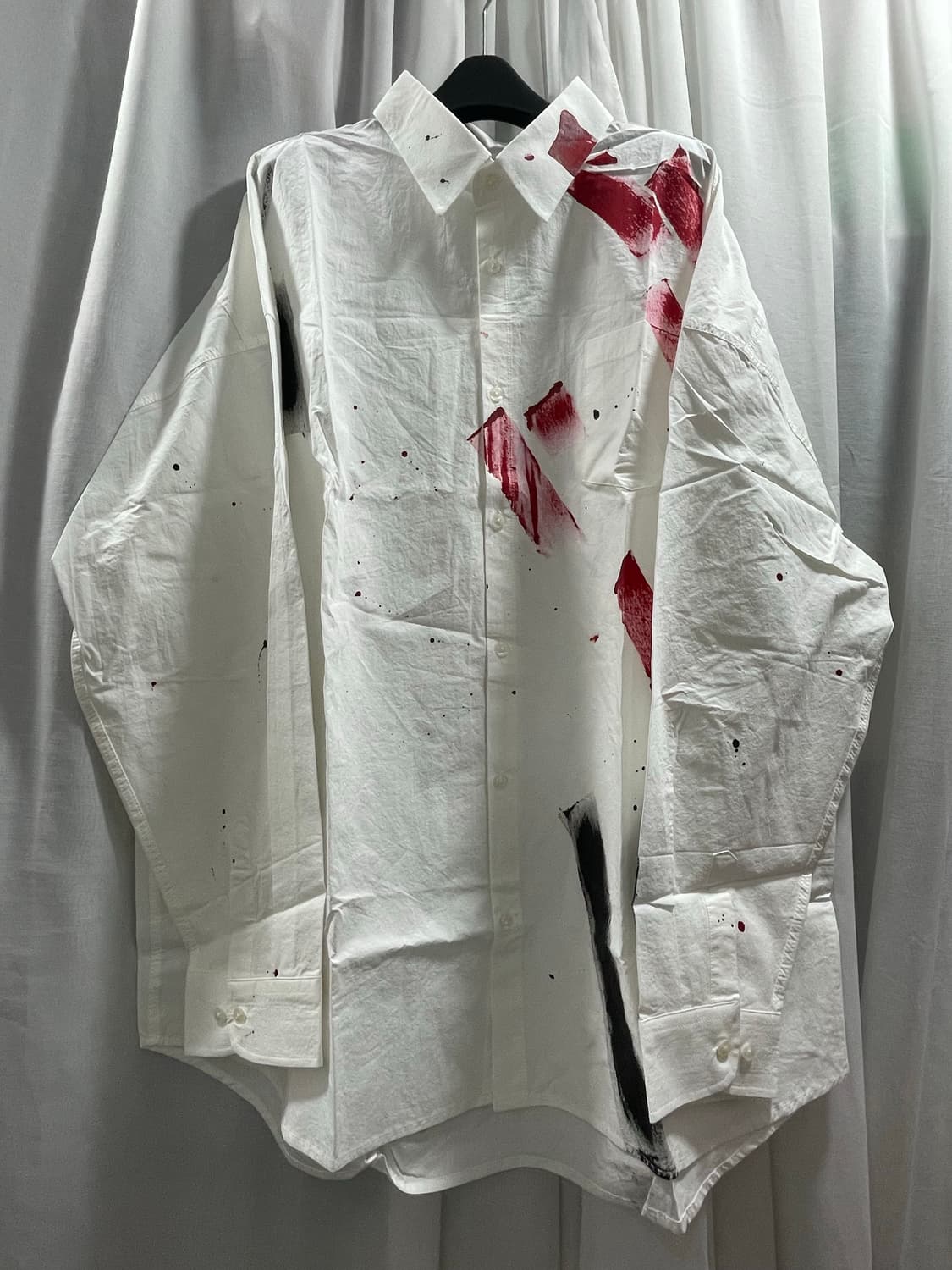 테이크이지/ 페인팅 오버 셔츠/ L 상품이미지1