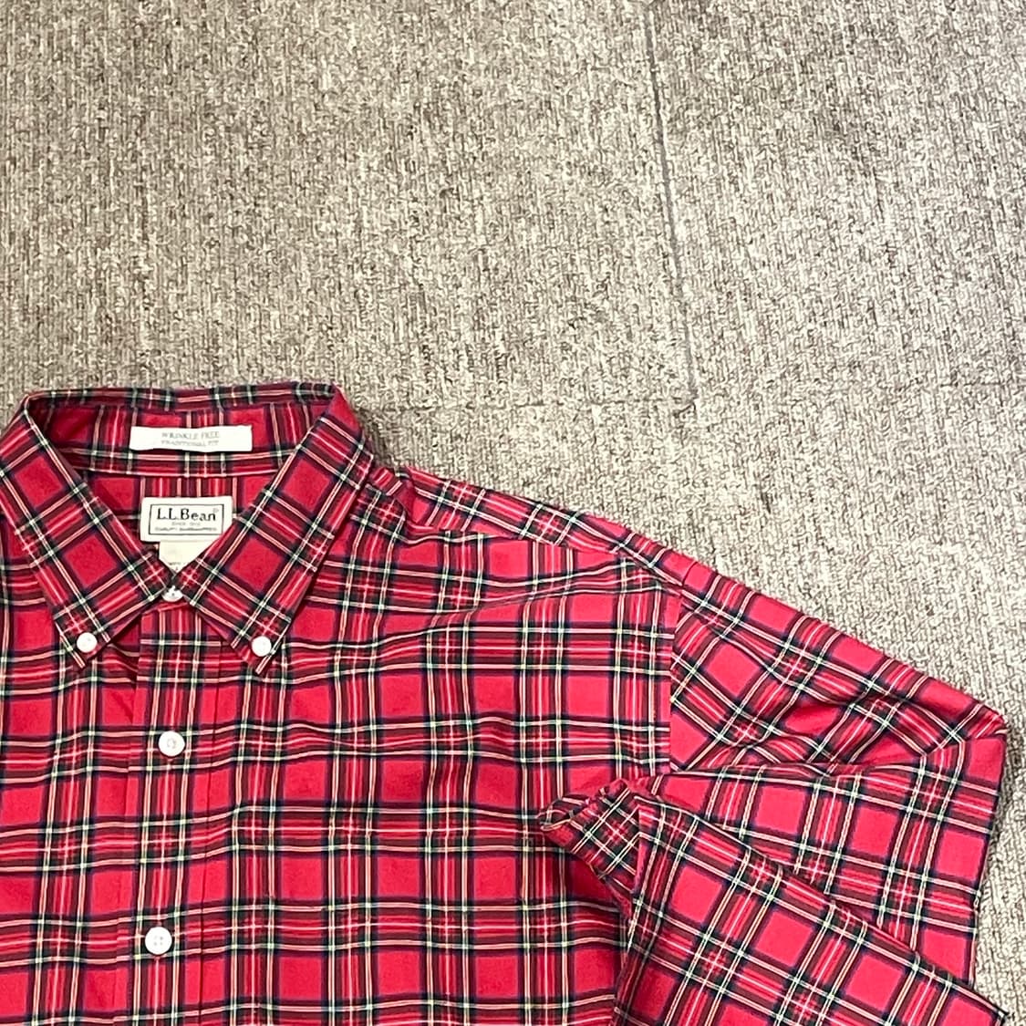 (L) L.L.Bean 엘엘빈 체크 셔츠 상품이미지2