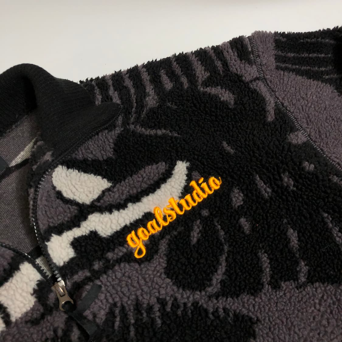 골스튜디오 뽀글이 점퍼 XL 상품이미지4