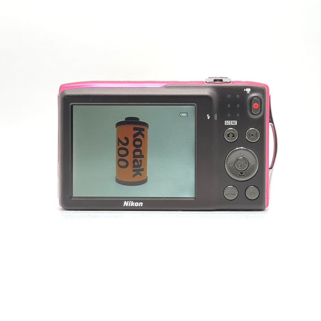 [연예인픽&뽀용!] 니콘 Coolpix S3300 핑크 디지털카메라 상품이미지3