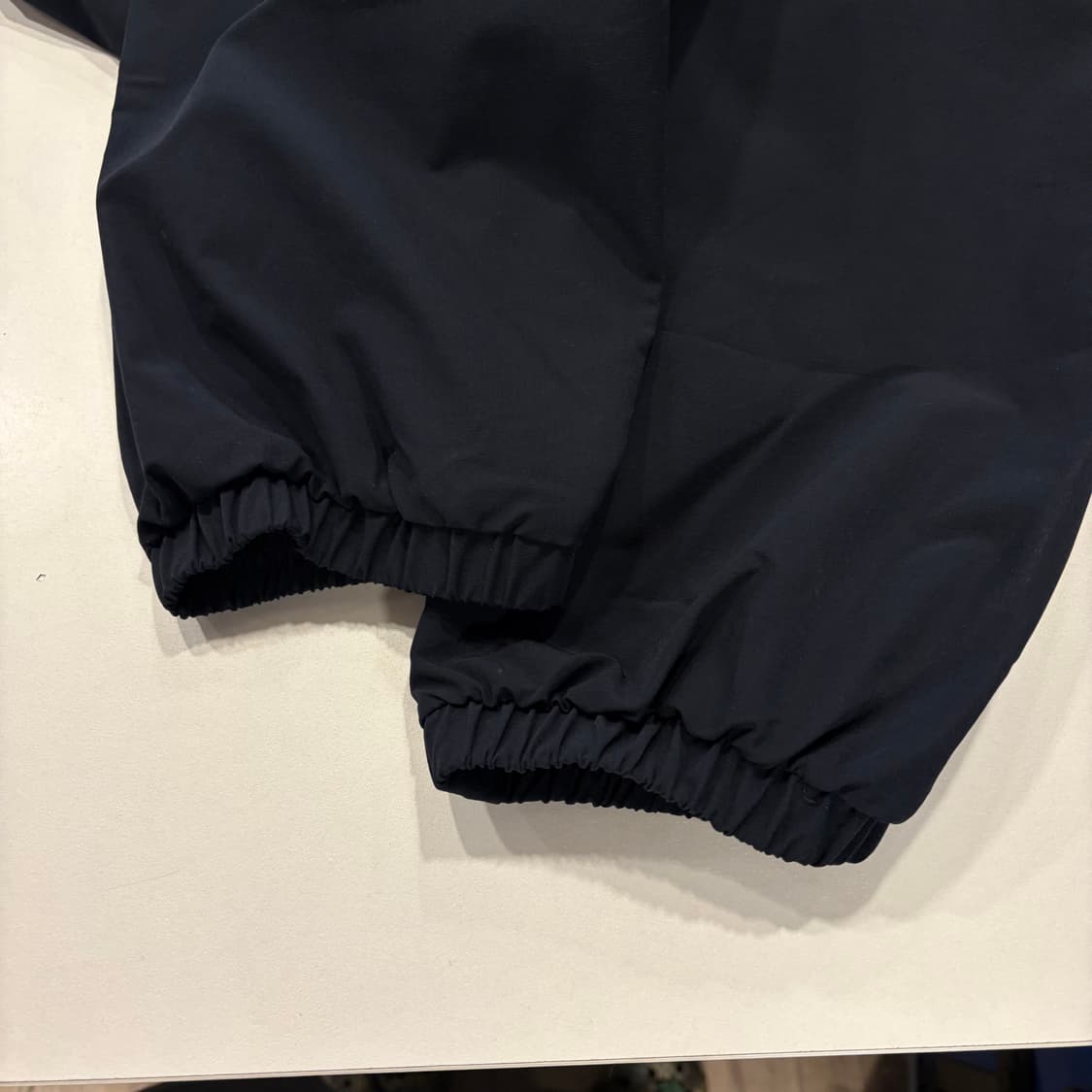 [L] 몽벨 블랙 조거 트레이닝 바지 테크 트랙 팬츠 D728 상품이미지4