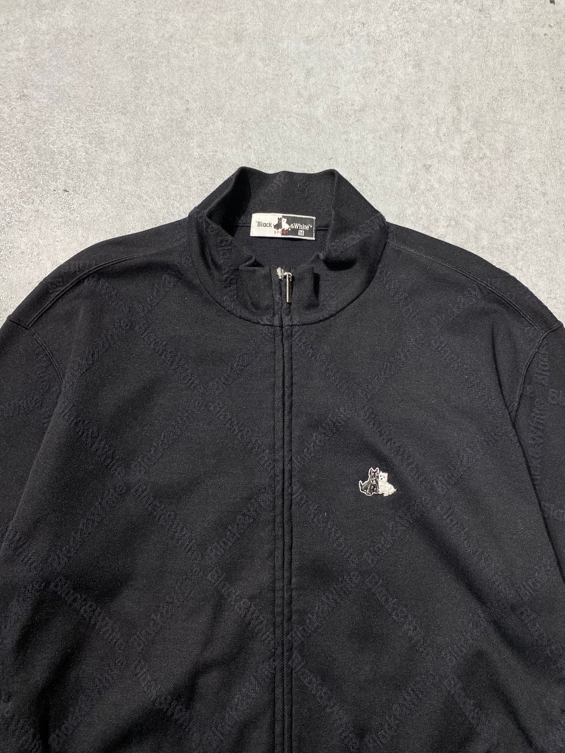 [100] Black&White 블랙앤화이트 트랙탑 져지 상품이미지3