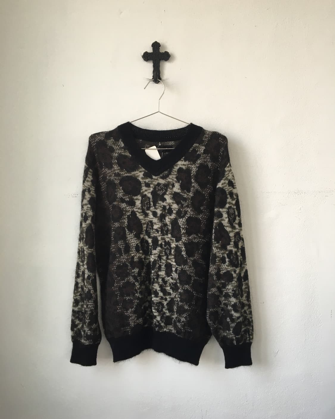 Animal pattern knit 상품이미지2