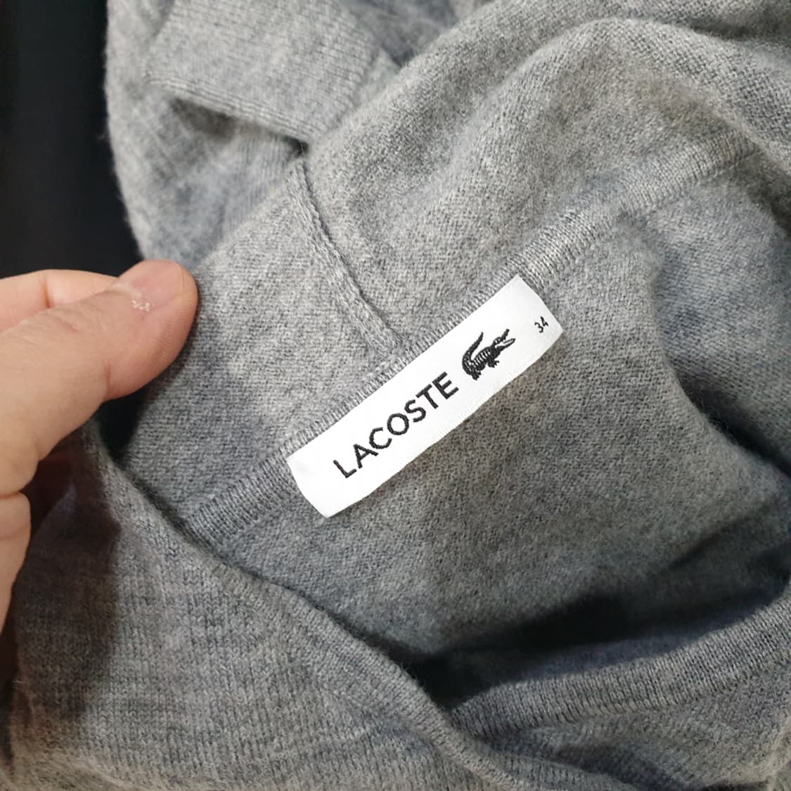 라코스테 후드 니트 원피스 90 상품이미지6