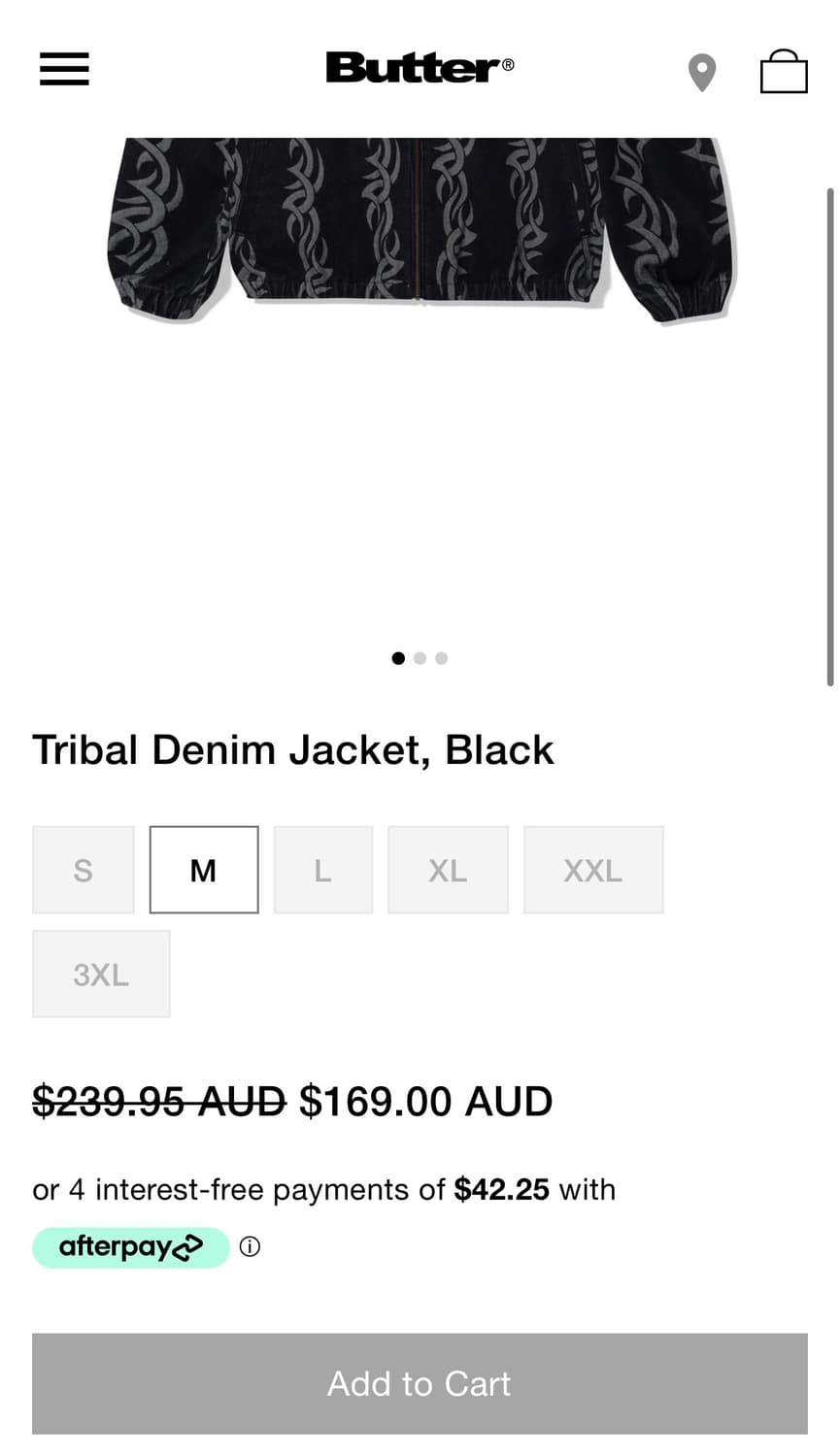 Butter goods denim tribal jackets 상품이미지2