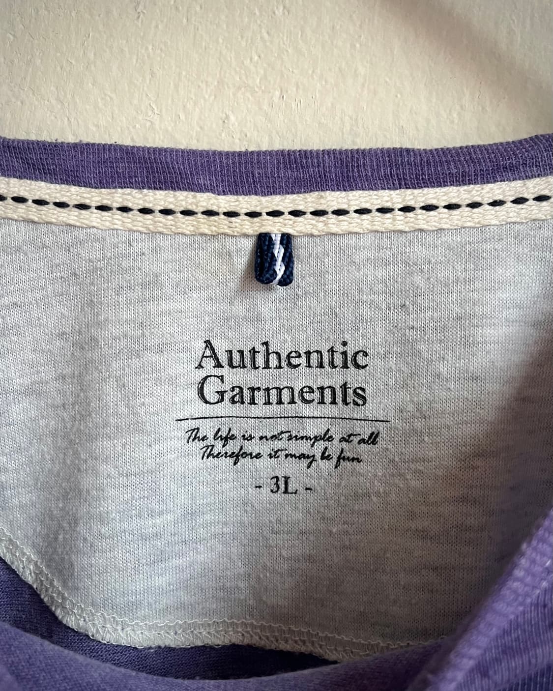 90-00s Authentic Garments Long-Sleeve 상품이미지4