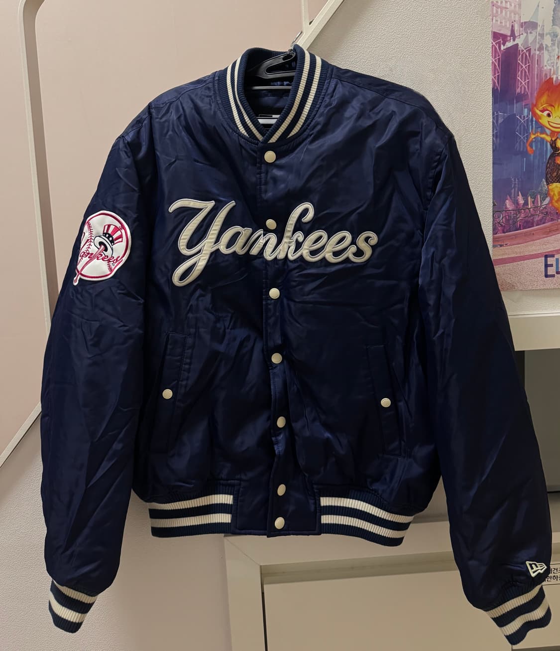 뉴에라 MLB 뉴욕 양키스 스타디움 재킷 미드나잇 네이비 13781135 상품이미지2