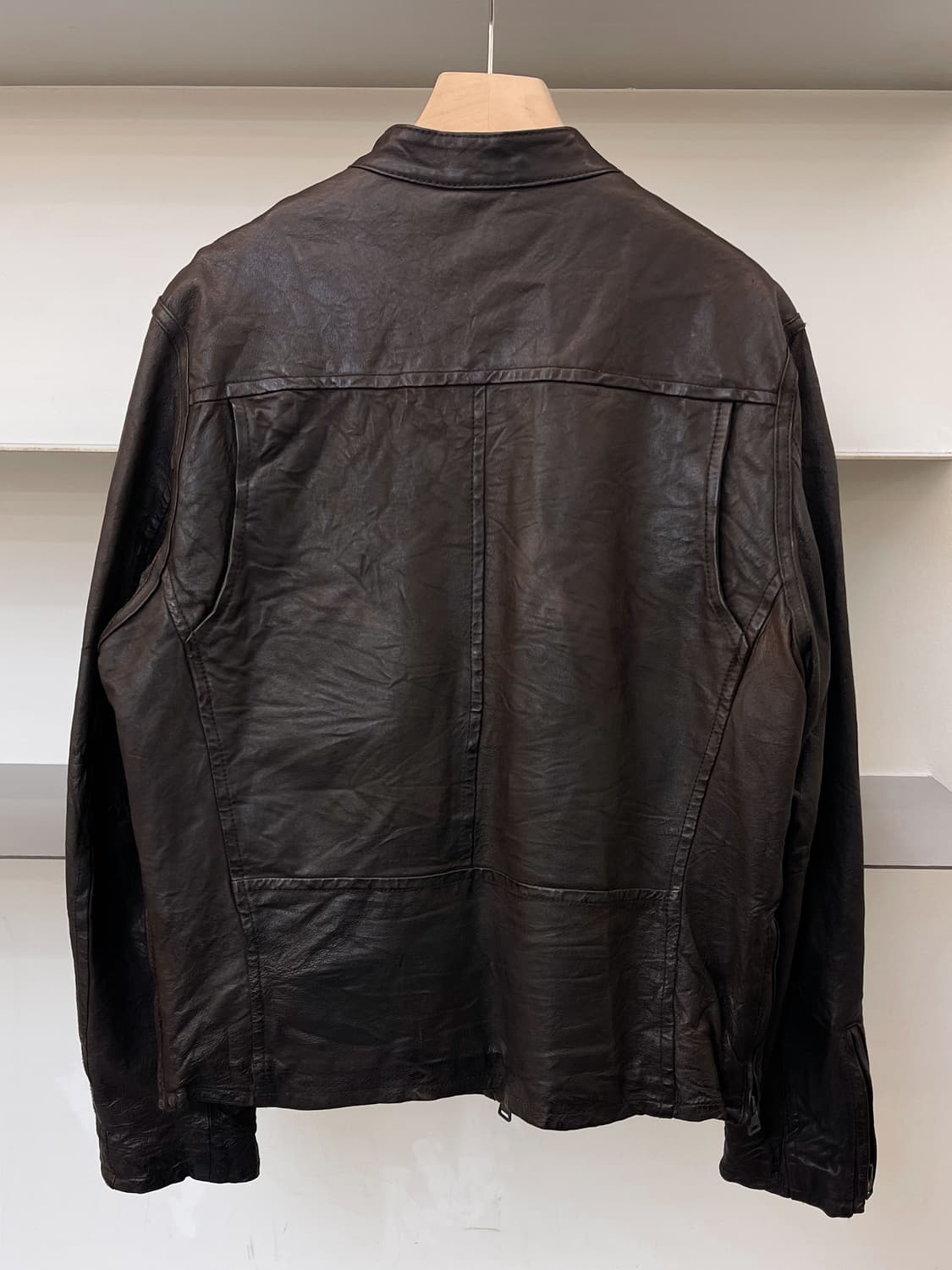 리바이스 캐피탈 E 카페 레이서 레더 자켓 상품이미지4