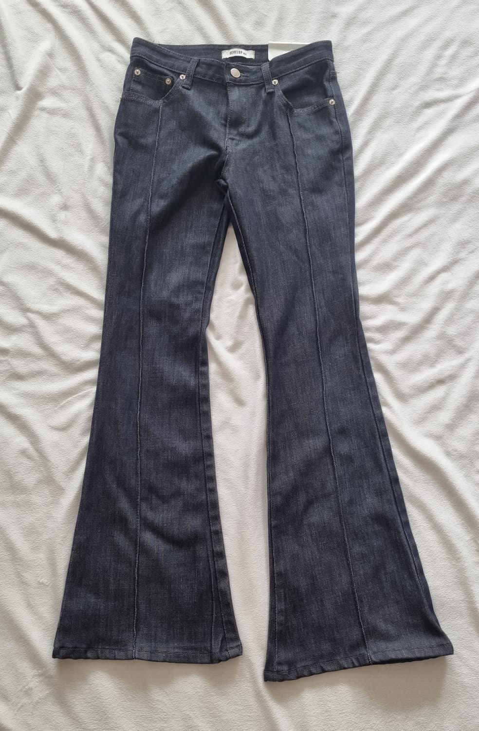 부츠컷 청 팬츠 상품이미지1